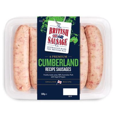  Cumberland Sausage ile Britanya Lezzetlerine Bir Yolculuk: Baharatlı ve İri Bir Lezzet Şöleni!